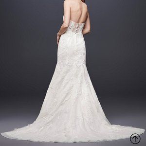 New Beaded Lace Wedding Dress